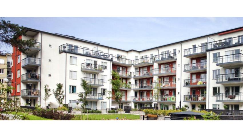 Fridensborgsvägen 21-29 Innergården
